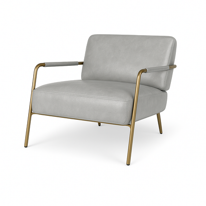 Fotoliu piele GRI | model RUSO