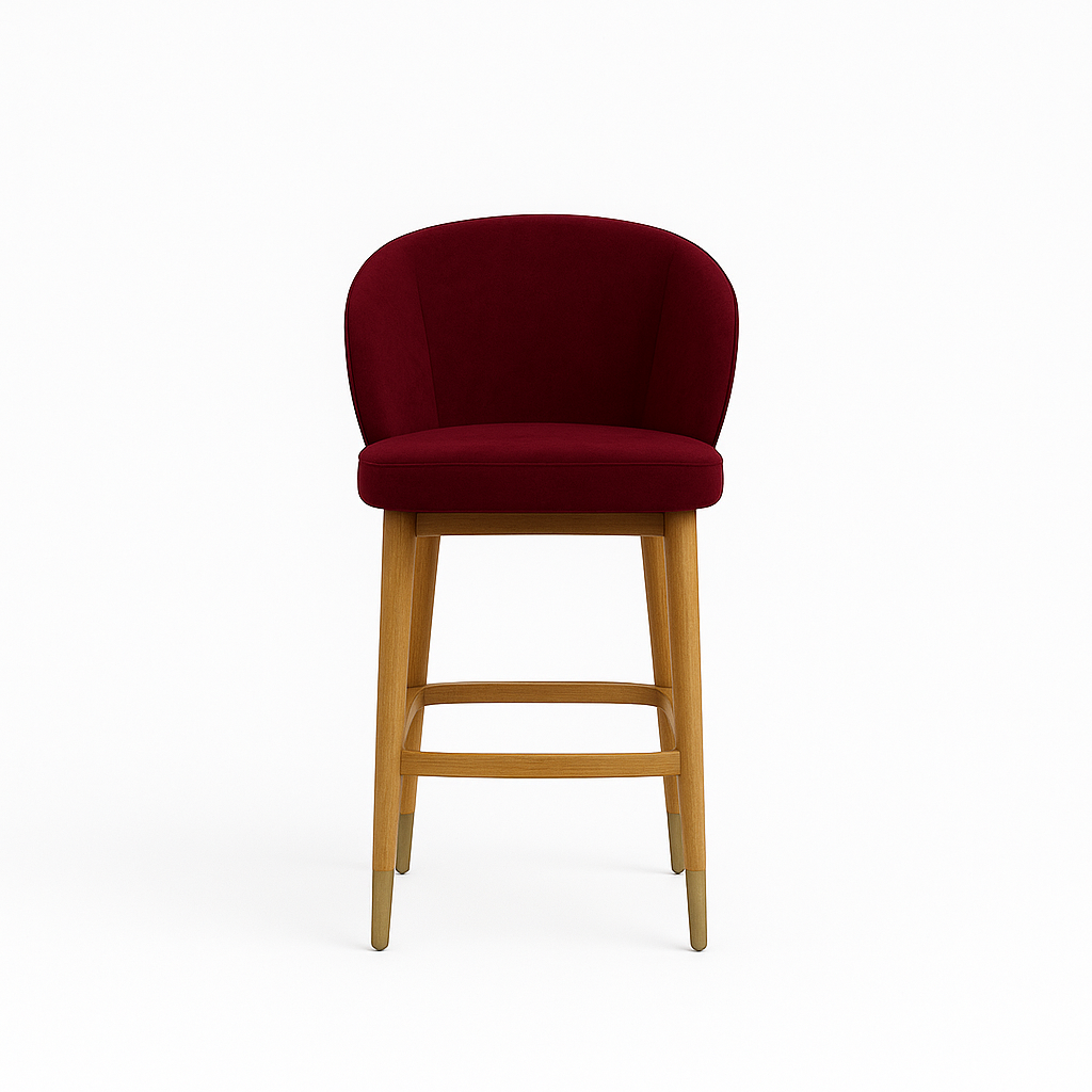 Scaun bar catifea | model CAPRICE