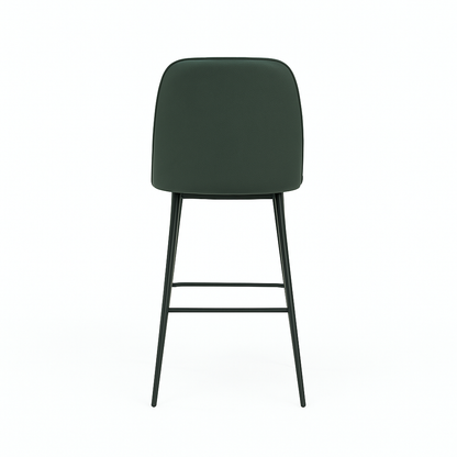 Scaun bar piele naturala BEJ | model FOX