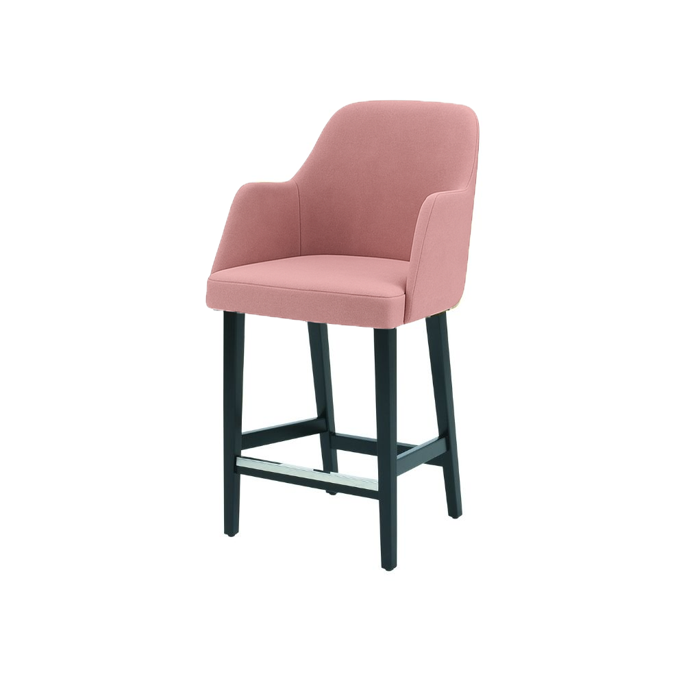 Scaun bar catifea GALBENA | model PINO