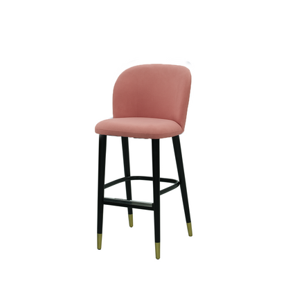 Scaun bar catifea BORDO | model SAM