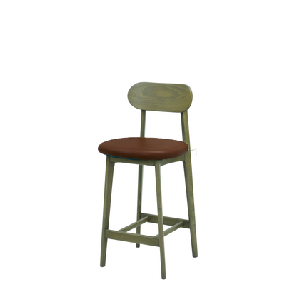 Scaun bar piele BORDO | model CLEO