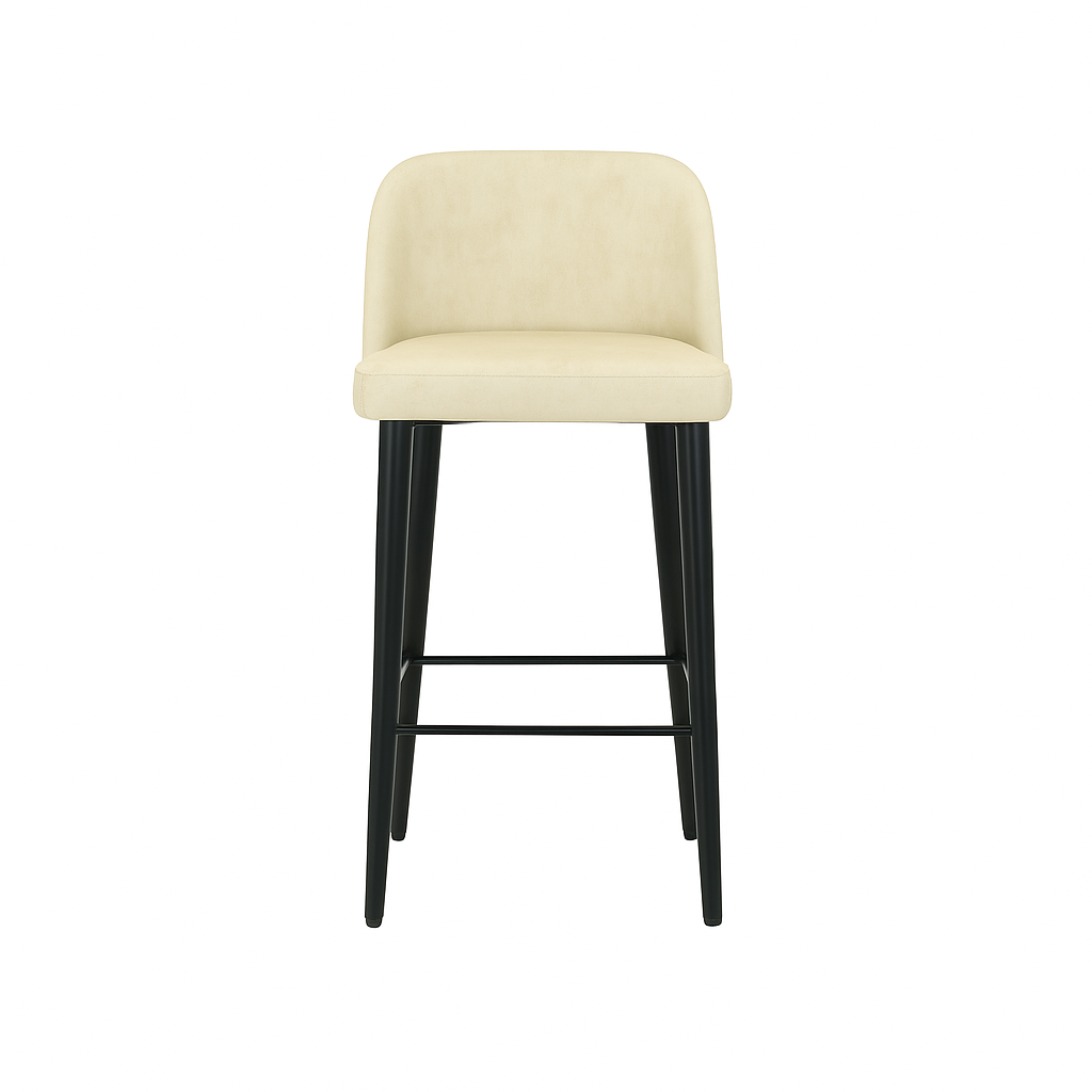 Scaun bar piele GALBENA | model IVA