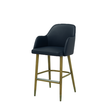 Scaun bar piele BORDO | model PINO