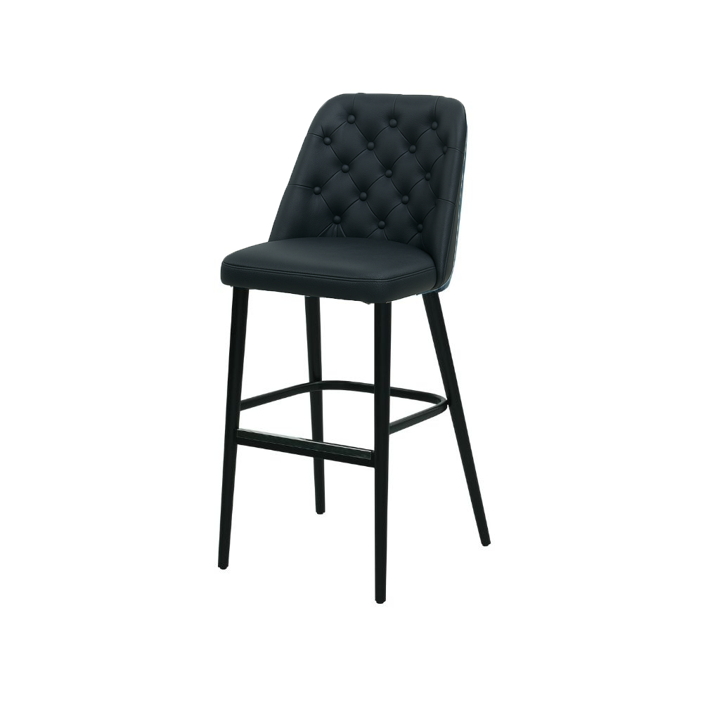 Scaun bar piele GALBENA | model SCOT