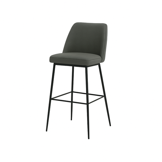 Scaun bar piele VERDE | model SOLO