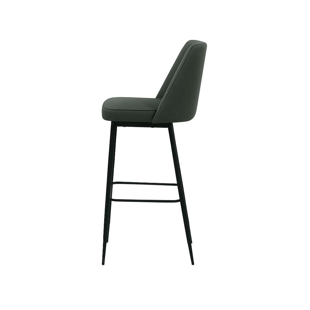 Scaun bar piele ALBA | model SOLO