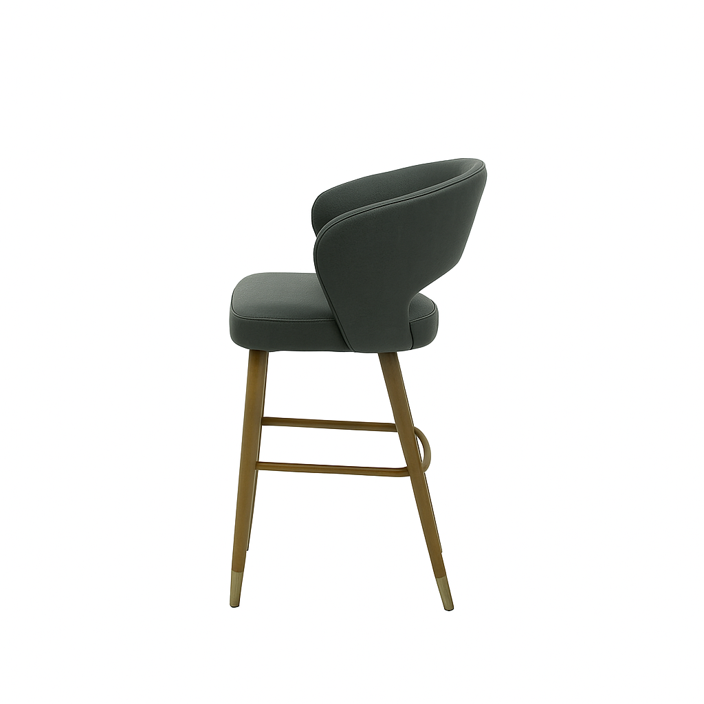 Scaun bar piele naturala | model THOMAS
