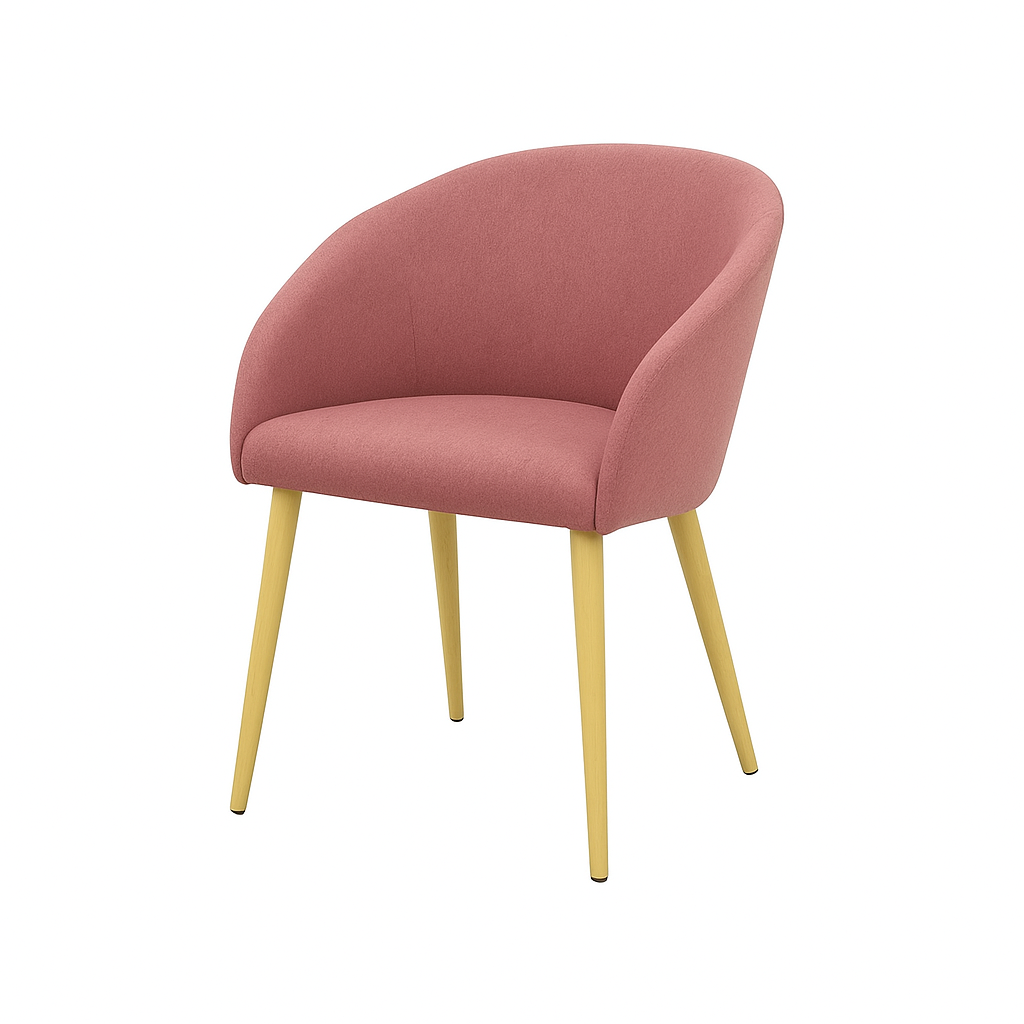 Scaun catifea GALBENA | model IBIS