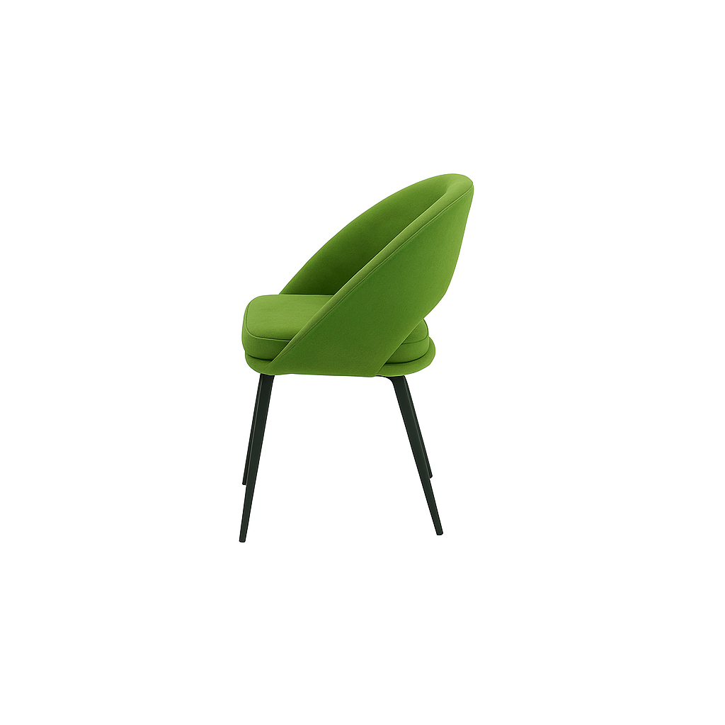 Scaun catifea ALBASTRA | model LAVA