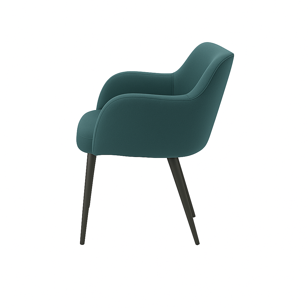 Scaun catifea ALBASTRA | model PERDIX