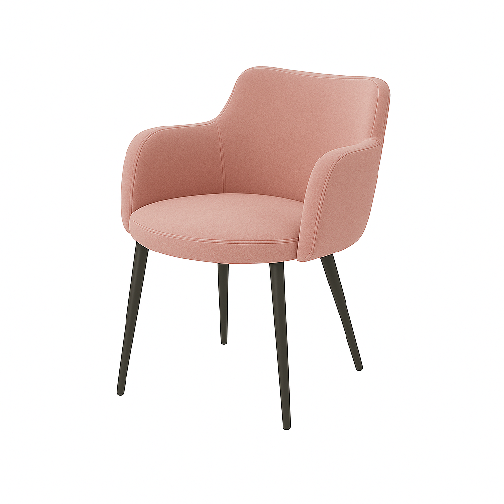 Scaun catifea GALBENA | model PERDIX