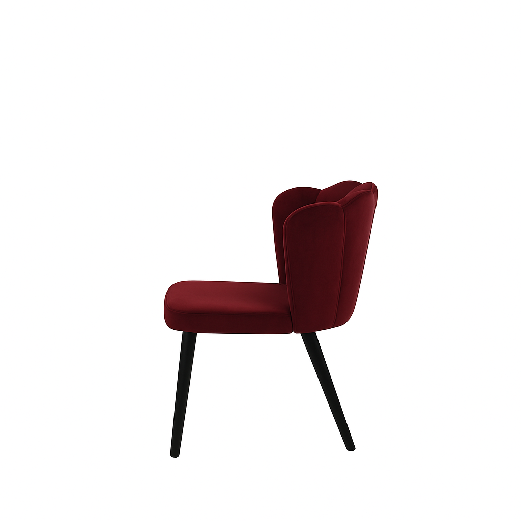 Scaun catifea BORDO | model ARIA