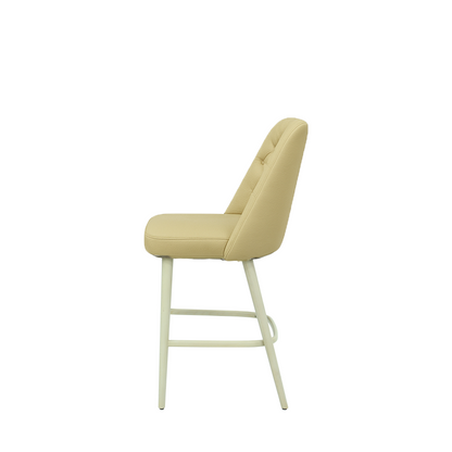 Scaun insula piele GALBENA | model SCOT