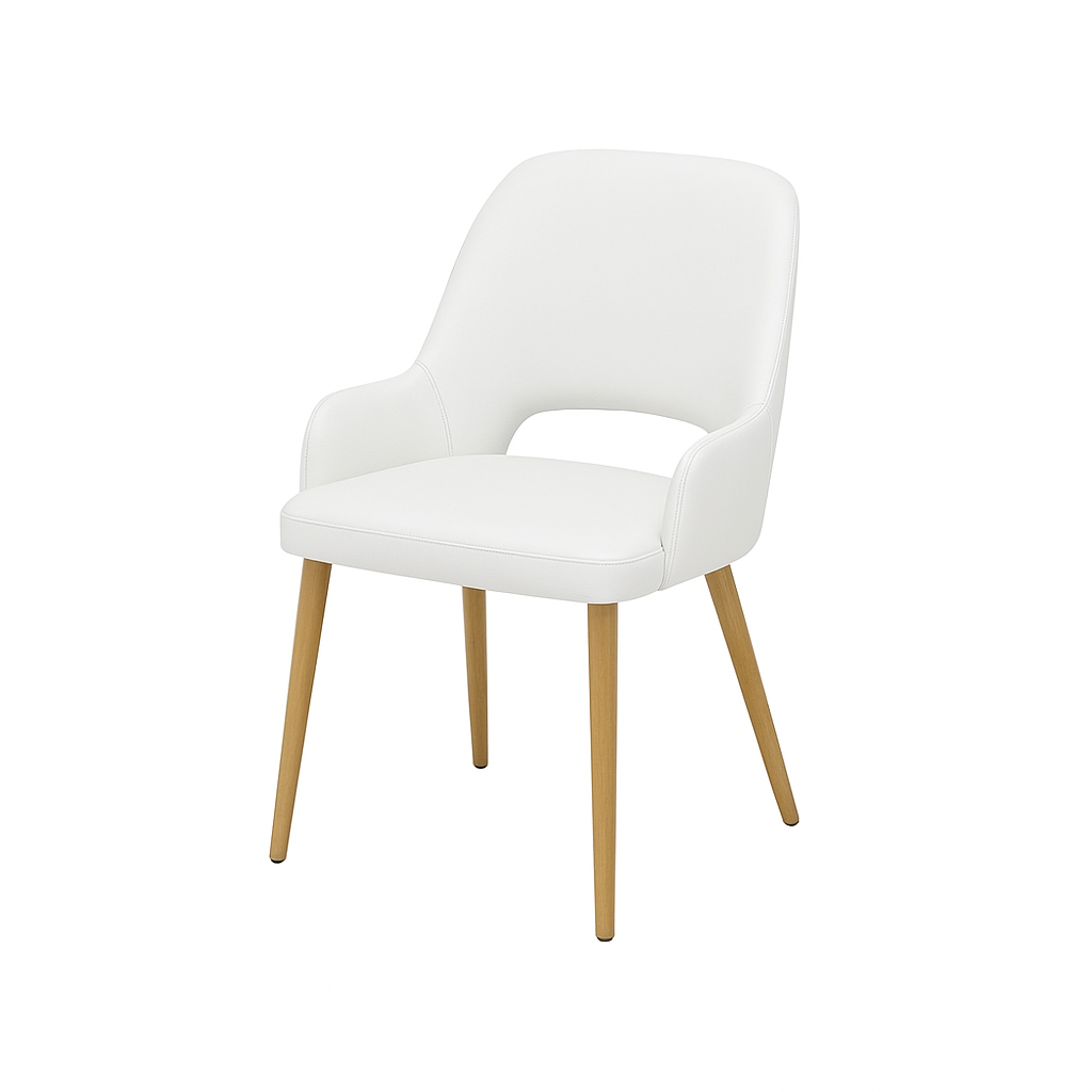 Scaun piele ALBASTRA | model HUGO
