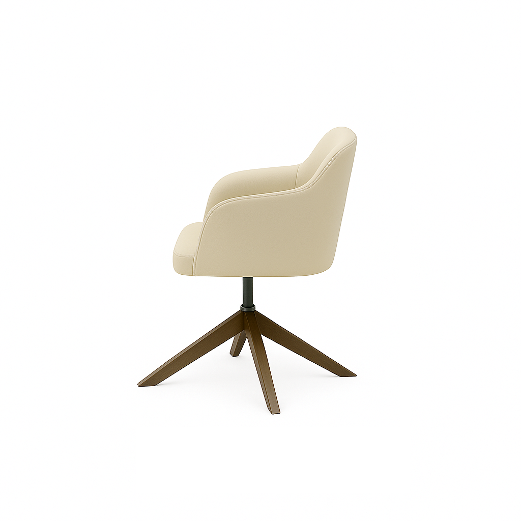 Scaun piele ALBASTRA | model ROBI
